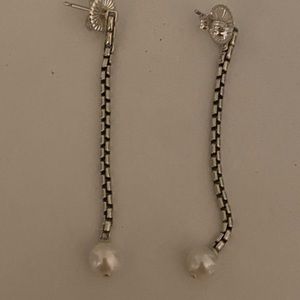 Jai by John Hardy Sterling and pear earrings